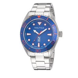 Часовник Nautica NAPFWS221 Сребрист