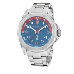 Часовник Nautica NAPTBS206 Сребрист