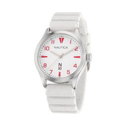 Часовник Nautica NAPHBS403 Бял