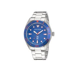 Nautica Часовник NAPFWS221 Сребрист