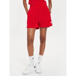 adidas Спортни шорти Firebird IY7207 Червен Loose Fit