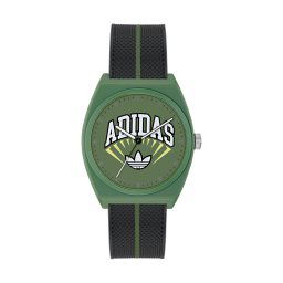 Часовник adidas Project Two AOST25036 Зелен