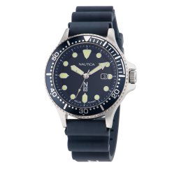 Часовник Nautica NAPCBS304 Сребрист