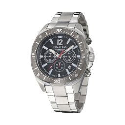 Часовник Nautica Sporty Chronograph NAPBSS505 Сребрист