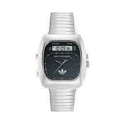 Часовник adidas Retro Wave Three Chronograph AOSY25013 Сребрист