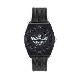 Часовник adidas Originals Project Two GRFX AOST23551 Черен