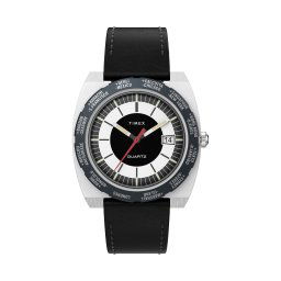 Часовник Timex World Time 1972 Reissue TW2V69500 Черен