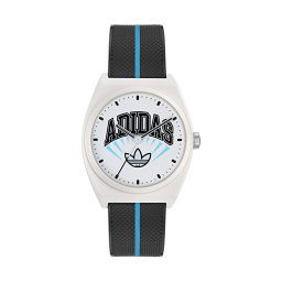 Часовник adidas Project Two AOST25038 Бял