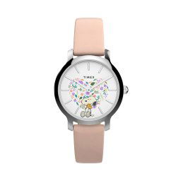 Часовник Timex Timex x Peanuts® TW2W85100 Сребрист