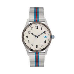 Часовник adidas Originals Code Four AOSY23531 Сребрист
