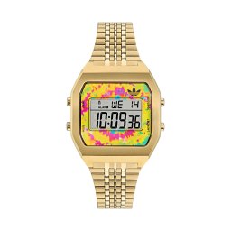 Часовник adidas Digital Two AOST24559 Златист