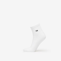 Y-3 Cl Sock Lo White M