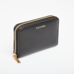 Портфейл Calvin Klein Foil Logo Medium Zip Around Black Universal