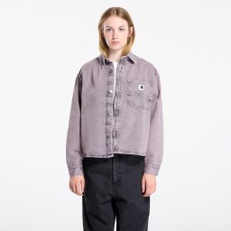 Риза Carhartt WIP W' Georgia Shirt Jacket Black/ Hortensia Garment Dyed S