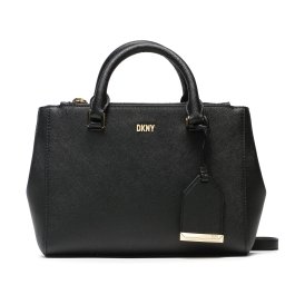 Дамска чанта DKNY Belle Sm Satchel R33D1Y77 Черен