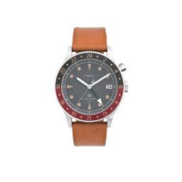 Timex Часовник TW2V74000 Кафяв