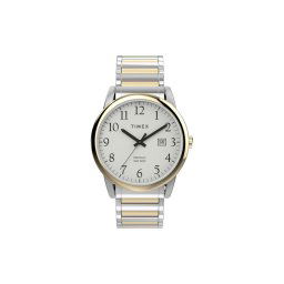Timex Часовник Easy Reather Classic TW2W52100 Бял