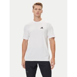adidas Тениска от техническо трико Train Essentials Stretch Training IJ7020 Бял Regular Fit