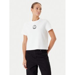 Vero Moda Тишърт Sara 10311633 Бял Regular Fit