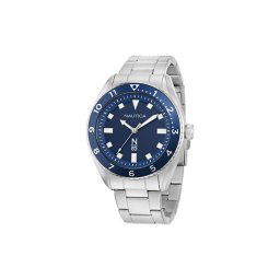 Nautica Часовник Finn World NAPFWF407 Сребрист