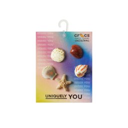 Crocs Декорация за обувки Jibbitz™ She Sells Seashells 5-Pack 10014671 Цветен