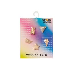 Crocs Декорация за обувки Gold Icons 5 Pack 10011118 Цветен