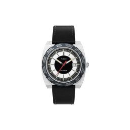 Timex Часовник World Time 1972 Reissue TW2V69500 Черен