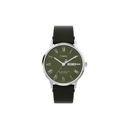 Timex Часовник Waterbury Classic TW2W50500 Зелен