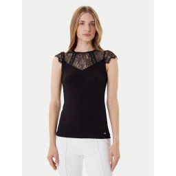 Morgan Блуза 232-DGIULIA Черен Slim Fit