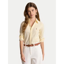 Polo Ralph Lauren Риза 211910131004 Жълт Regular Fit