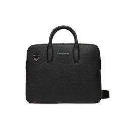 Tommy Hilfiger Чанта за лаптоп Th Business Leather Computer Bag AM0AM13642 Черен