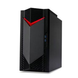 Настолен компютър Acer Nitro N50-130, AMD Ryzen 7 7700 (up to 5.30GHz, 40MB), 32GB DDR5 4800MHz (2*16GB), 1024GB SSD PCI-e + 1*M.2 free, NVIDIA GeForce RTX 4060 8GB GDDR6, No DVD, 5*USB 3.2,Type-C, 2*USB 2.0, Mic.&Audio jacks, RG-45, GLAN, Wi-Fi AX/6E&BT