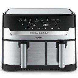 Уред за здравословно готвене Tefal EY905D10 DUAL EASY FRY & GRILL, 2700 W
