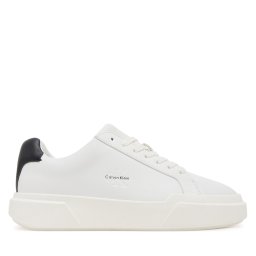 Сникърси Calvin Klein Chunky Cupsole Laceup Lth Wn YW0YW01947 Бял