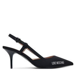 Обувки на ток LOVE MOSCHINO JA10267G1NIMX00040 Черен