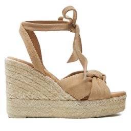 Еспадрили Manebi Hamptons Wedge Espadrilles With Knot M 1.1 WS Бежов