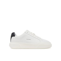 Calvin Klein Сникърси Chunky Cupsole Laceup Lth Wn YW0YW01947 Бял