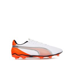 Puma Обувки за футбол King Match Fg/Ag 108832 01 Бял