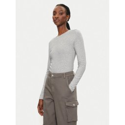 ONLY Блуза Riley 15323159 Сив Slim Fit