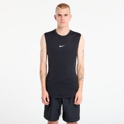 Nike Pro Men's Dri-FIT Tight Sleeveless Fitness Top Black/ White L