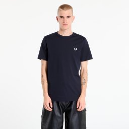 Тениска FRED PERRY Crew Neck T-Shirt Navy XXL
