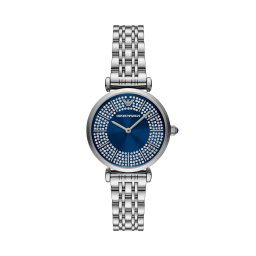 Часовник Emporio Armani Gianni T-Bar AR11627 Сребрист