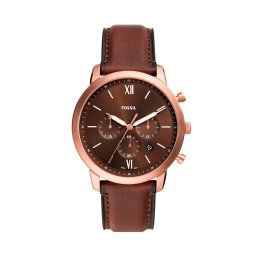Часовник Fossil Neutra Chronograph FS6026 Кафяв