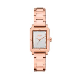 Часовник DKNY City Rivet NY6663 Позлатено с розово злато