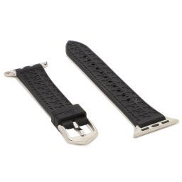 Сменяема каишка за часовник Apple Watch Fossil S380018 Черен