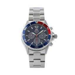 Часовник Orient Mako Solar RA-TX0201L10B Сребрист
