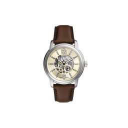 Fossil Часовник Heritage Automatic Skeleton ME3264 Кафяв