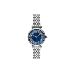 Emporio Armani Часовник Gianni T-Bar AR11627 Сребрист
