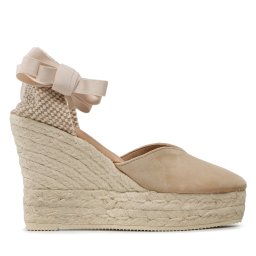 Еспадрили Manebi Heart-Shaped Wedge Espadrilles M 1.1 WH Бежов