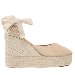 Еспадрили Manebi Soft Suede Wedge Espadrilles M 1.1 WV Бежов